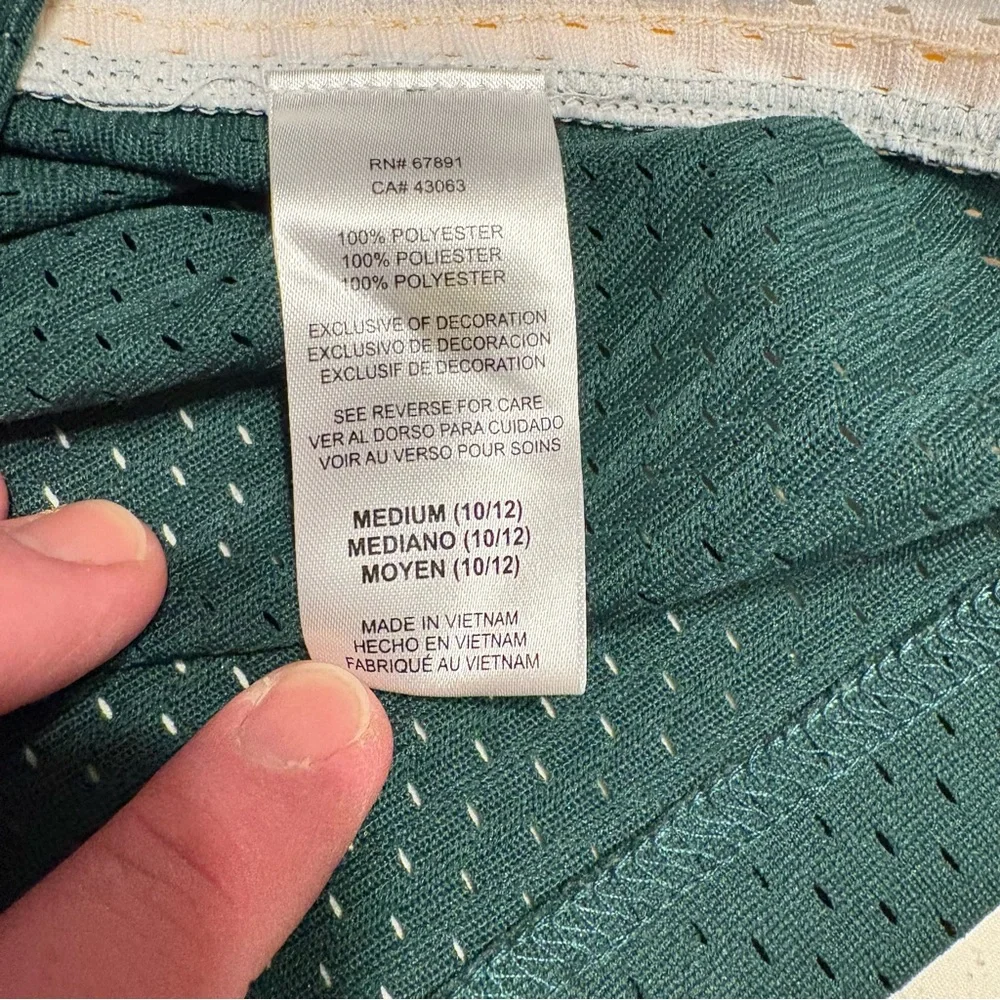 Kevin Durant Seattle Super Sonics “Hardwood Classics” throwback jersey kids M - Picture 9 of 10